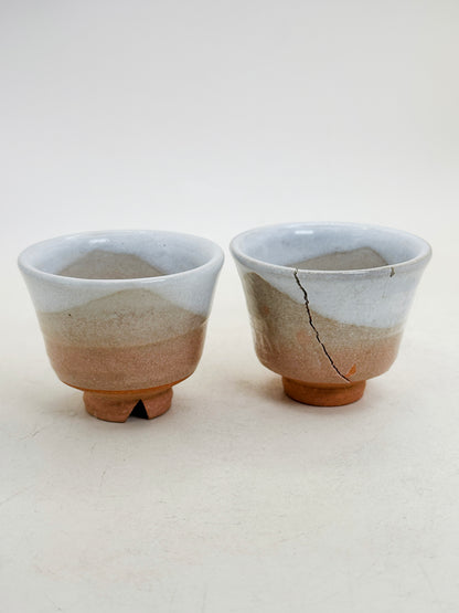TB305 - Hagi yaki Tea cup for Kintsugi 萩焼