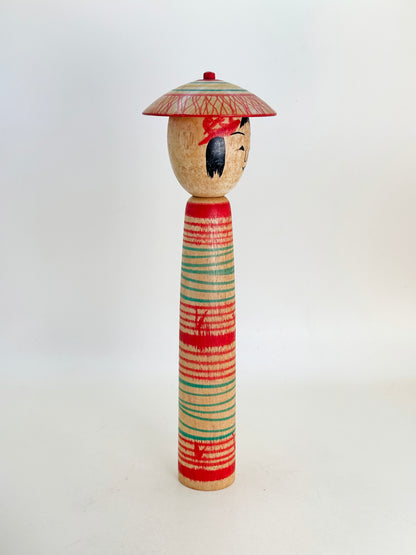 K20136 - Tsuchiyu Kokeshi by Tsuneo Sakuma 佐久間常雄