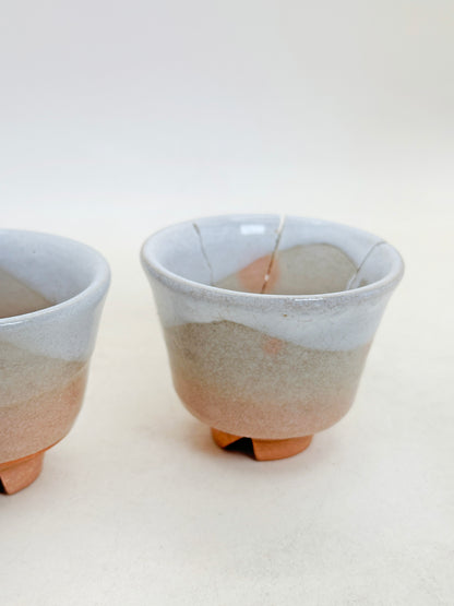 TB305 - Hagi yaki Tea cup for Kintsugi 萩焼