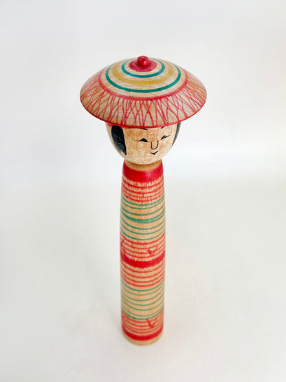 K20136 - Tsuchiyu Kokeshi by Tsuneo Sakuma 佐久間常雄