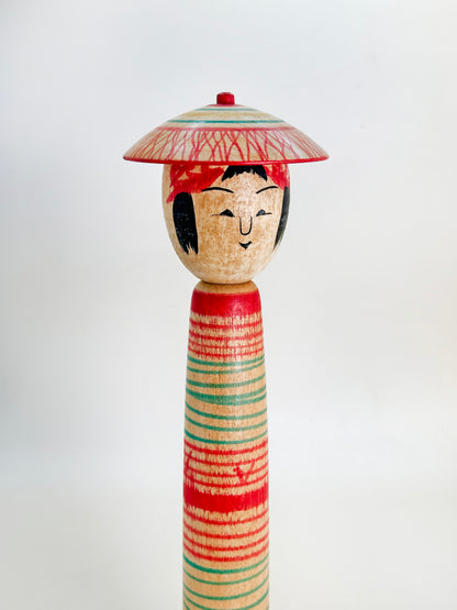 K20136 - Tsuchiyu Kokeshi by Tsuneo Sakuma 佐久間常雄