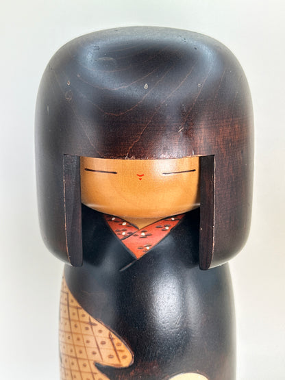 K25130 - Sosaku Kokeshi by Usaburō Okamoto 岡本卯三郎