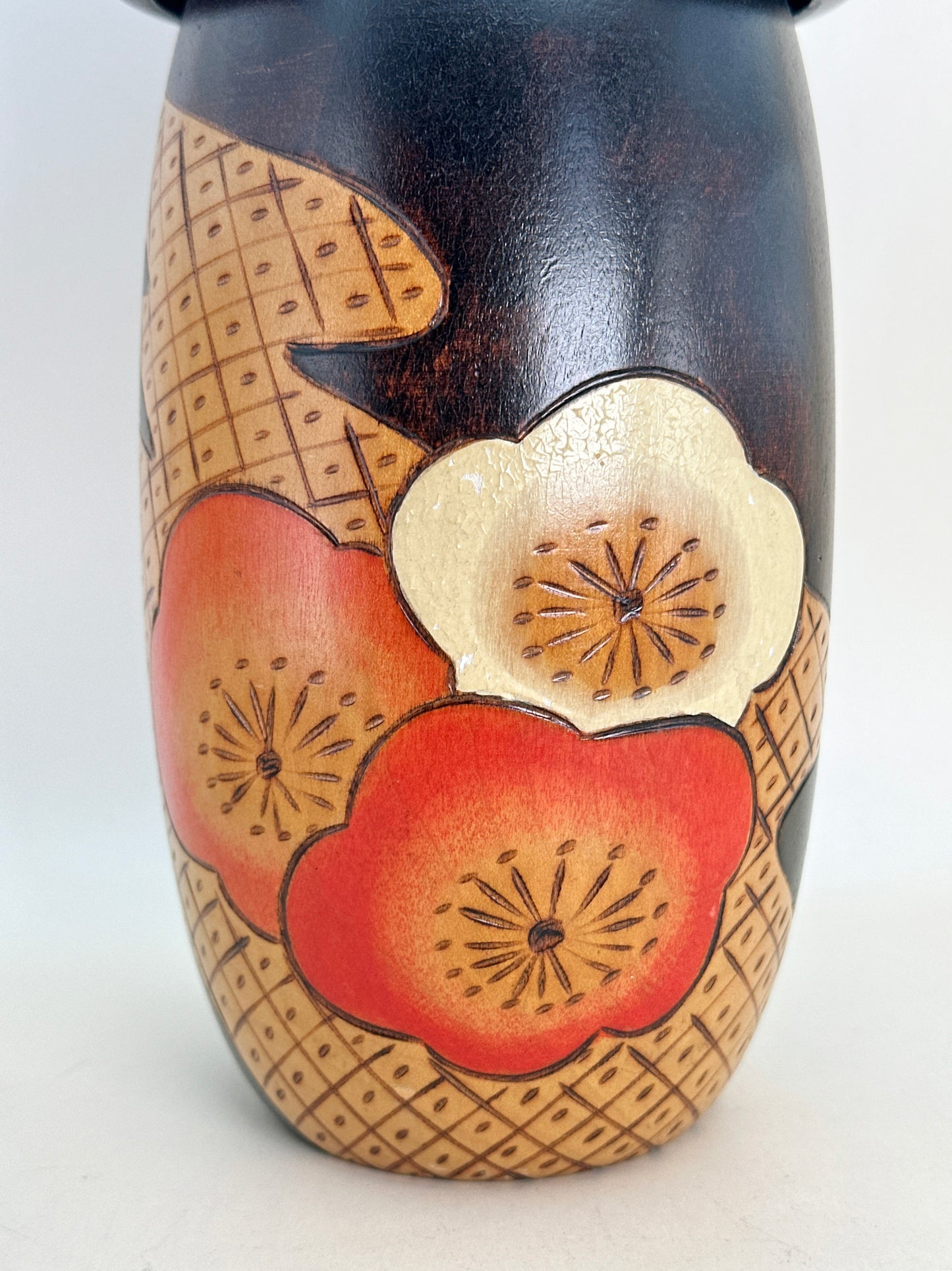 K25130 - Sosaku Kokeshi by Usaburō Okamoto 岡本卯三郎