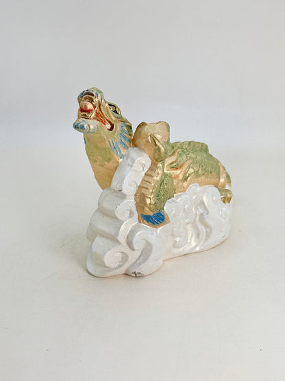 FT335 - Hakata Doll – Rising Dragon Figurine 寿昇龍