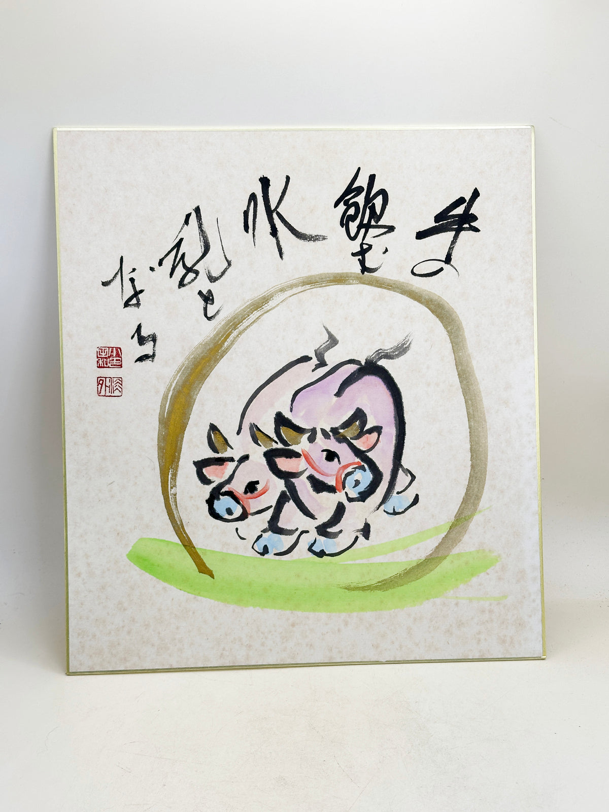 SHP376 - Shikishi Artwork of Zen Expression