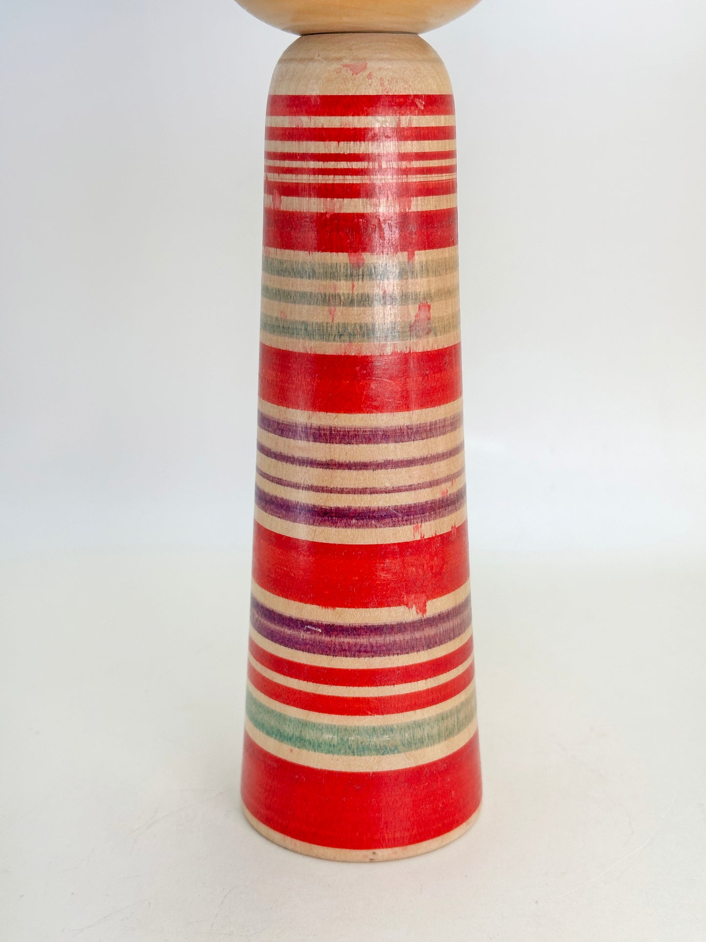 K25129 - Tsuchiyu kokeshi by Tokunaga Shinichi 徳永慎一