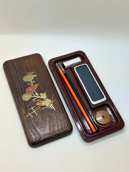 TB68 - Kaga Paulownia Wood Art Set 加賀桐工芸品の栞