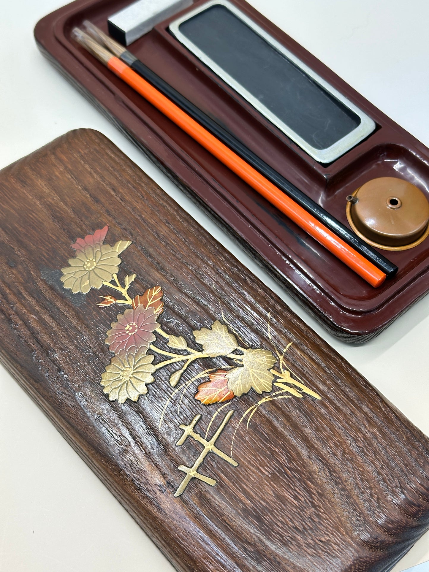 TB68 - Kaga Paulownia Wood Art Set 加賀桐工芸品の栞