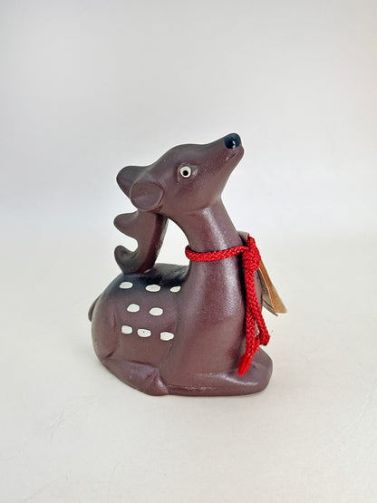CB199 - Deer Dorei Clay Bell 奈良 鹿土鈴