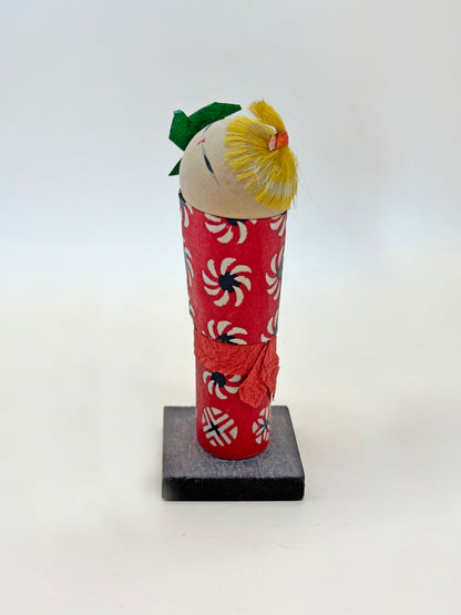 K10146 - Omiyage Washi Paper Kokeshi Doll 神童