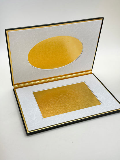TB196 - Présentoir Photo Kaga Kinpaku Kogei 加賀金箔工芸