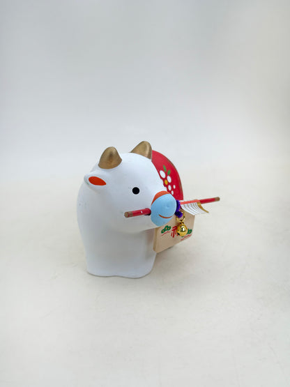 FT476 - Zodiac Cow figurine by Yakushigama 薬師窯