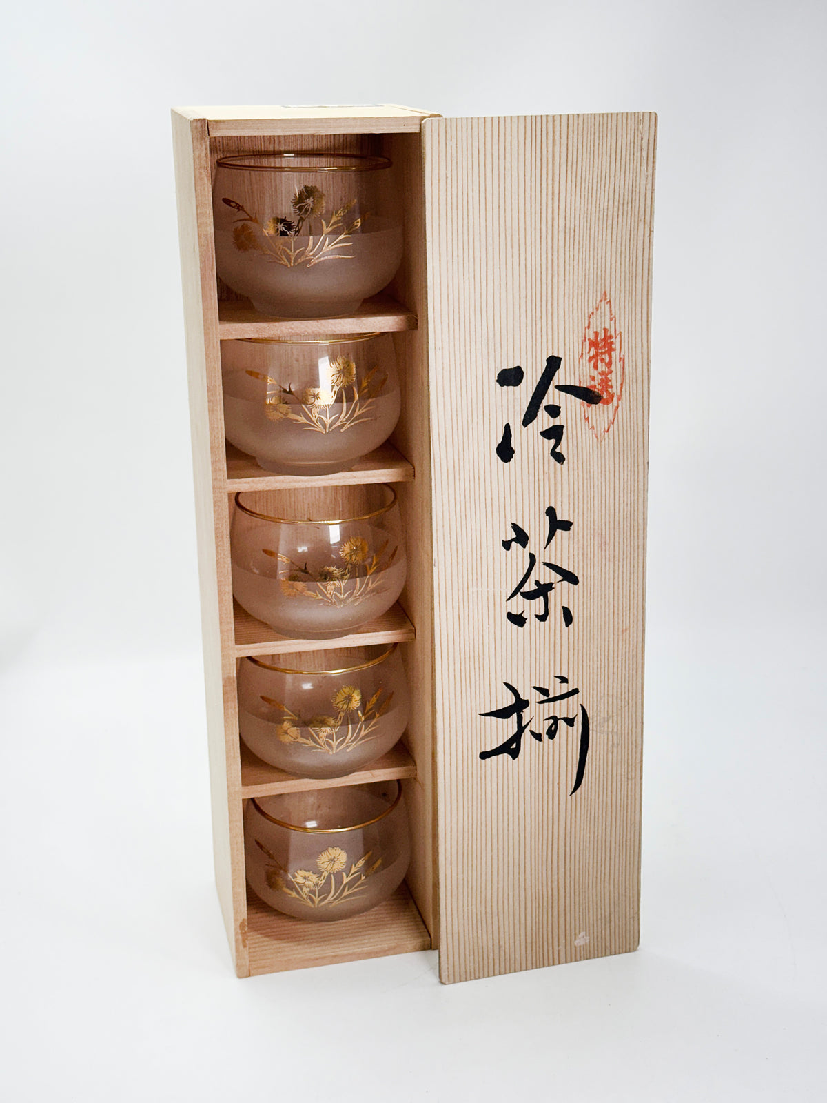 TB459 - Japanese Reicha-zoroe cups 冷茶揃