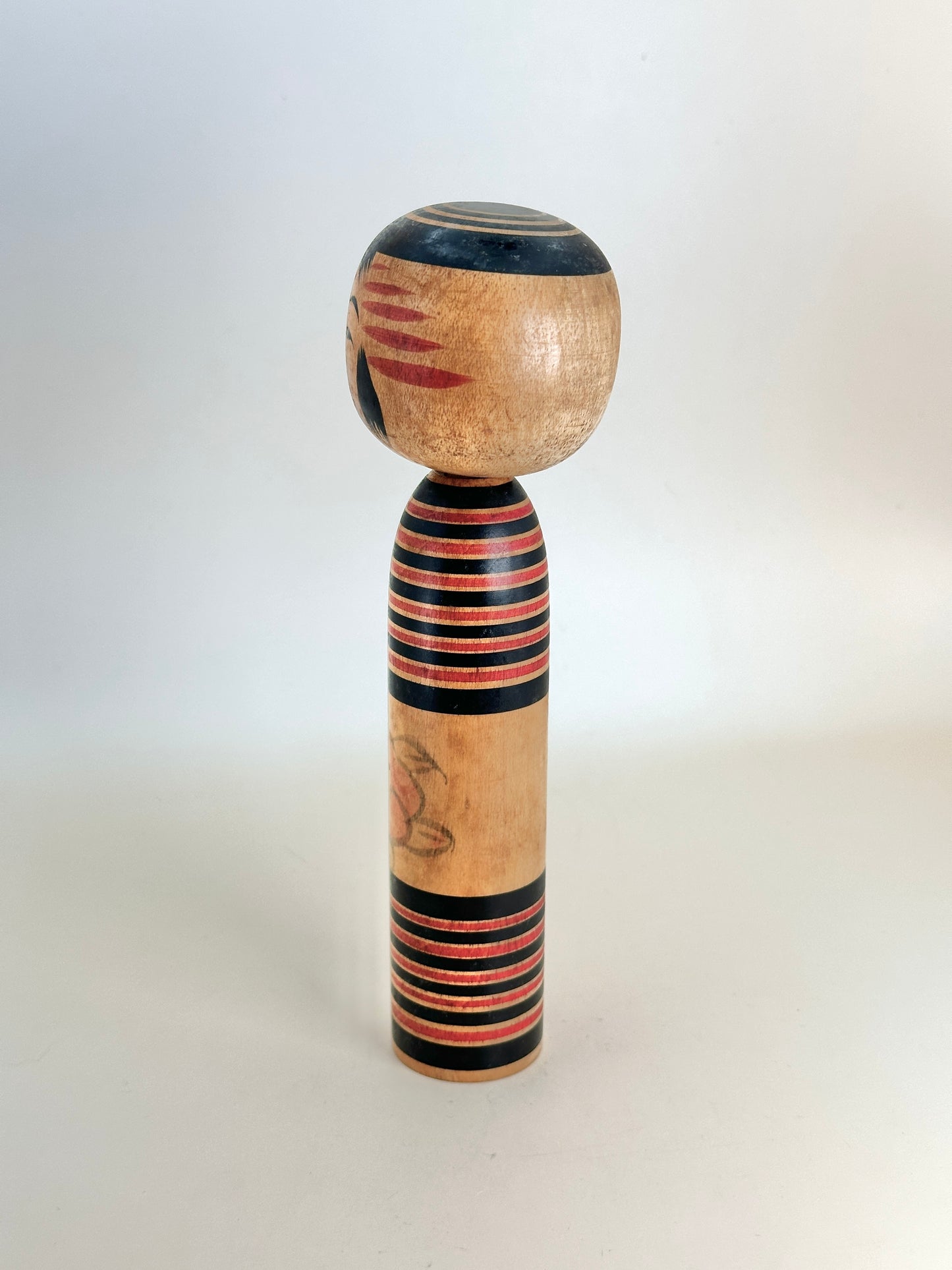 K18109 - Nanbu Hanamaki Kokeshi de Nagao Sato 佐藤長雄