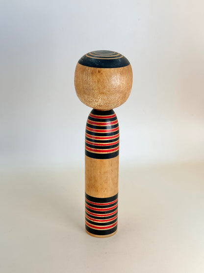 K18109 - Nanbu Hanamaki Kokeshi de Nagao Sato 佐藤長雄