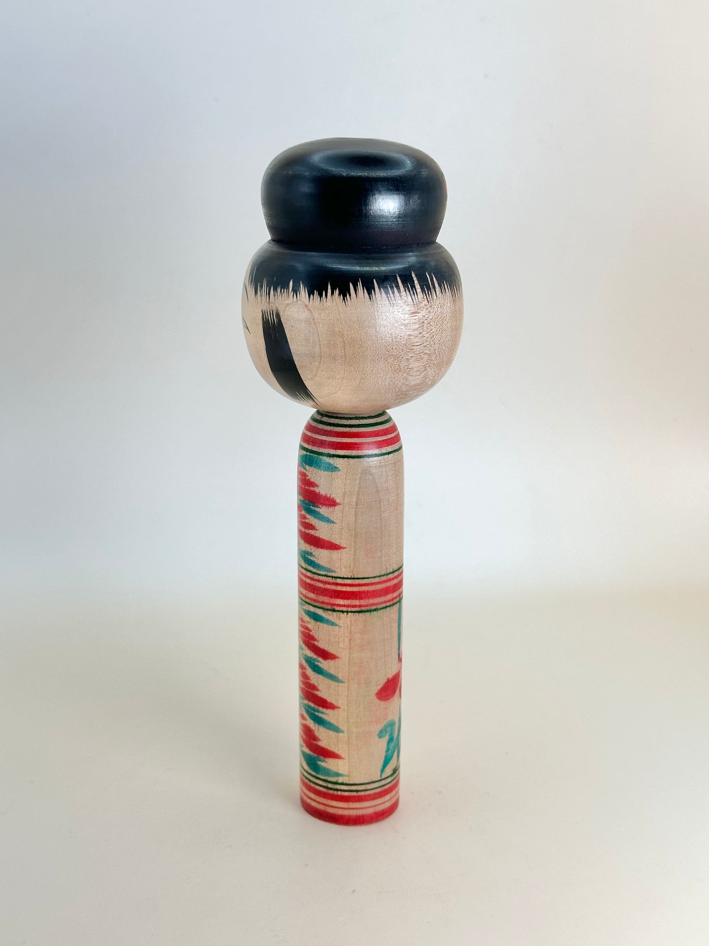 K15074 - Traditional Hijiori Kokeshi by Kobayashi Sadao 小林定雄