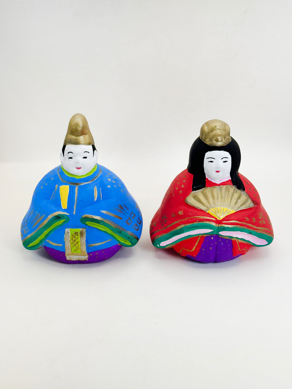 FT628 - Tsuchibina Hina Clay Dolls 土雛人形