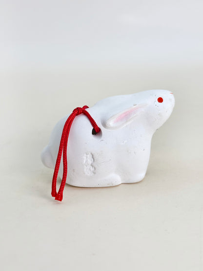 CB203 - Rabbit Dorei Bell - Kyoto ceramic doll 京陶人形