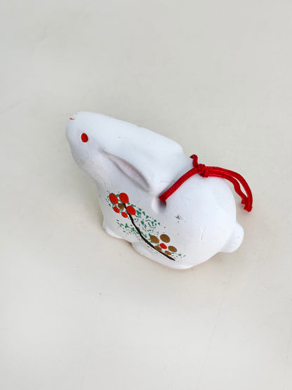 CB203 - Rabbit Dorei Bell - Kyoto ceramic doll 京陶人形