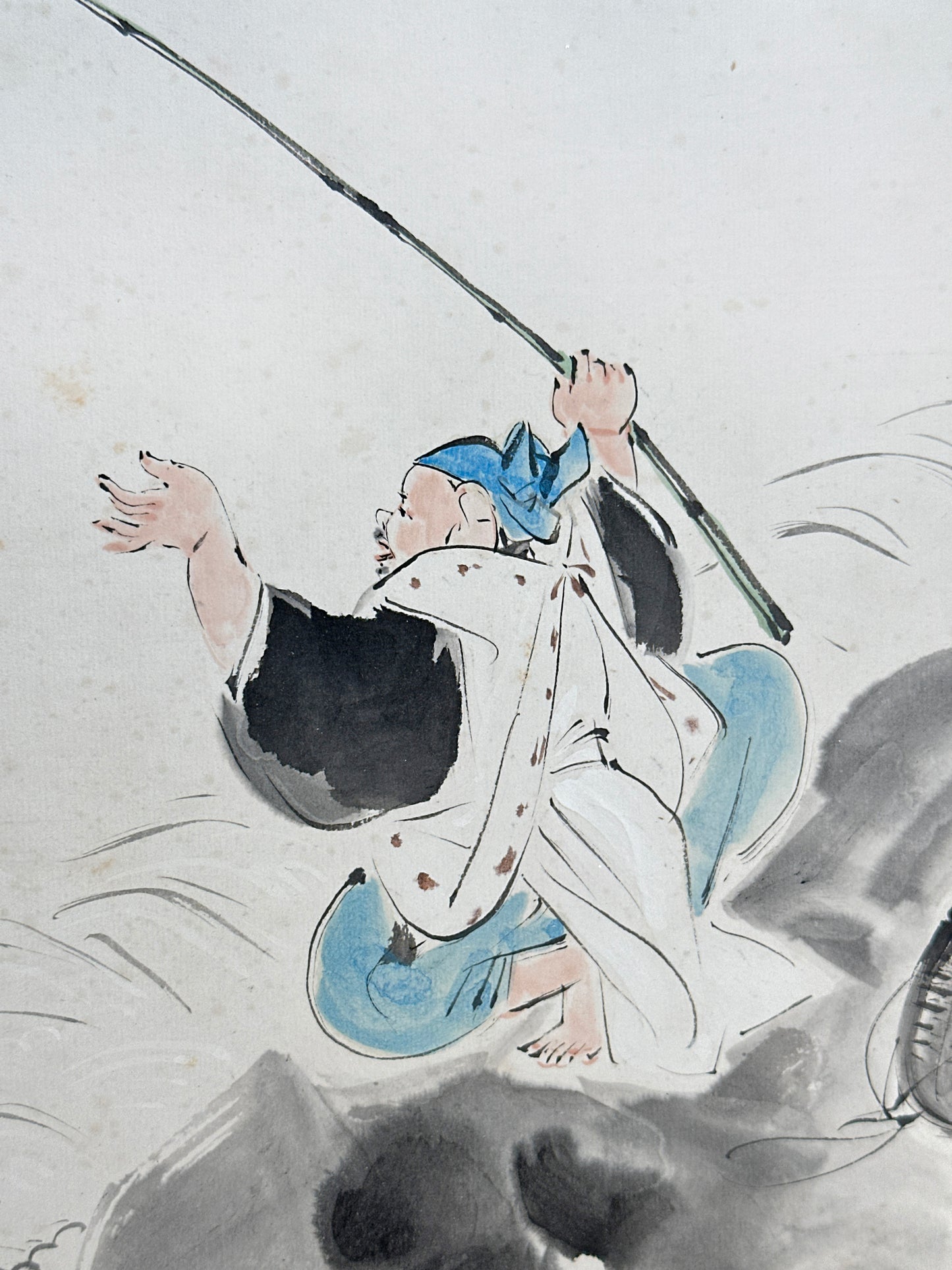 SHP254 - Shikishi Peinture à l'encre d'Ebisu 恵比寿