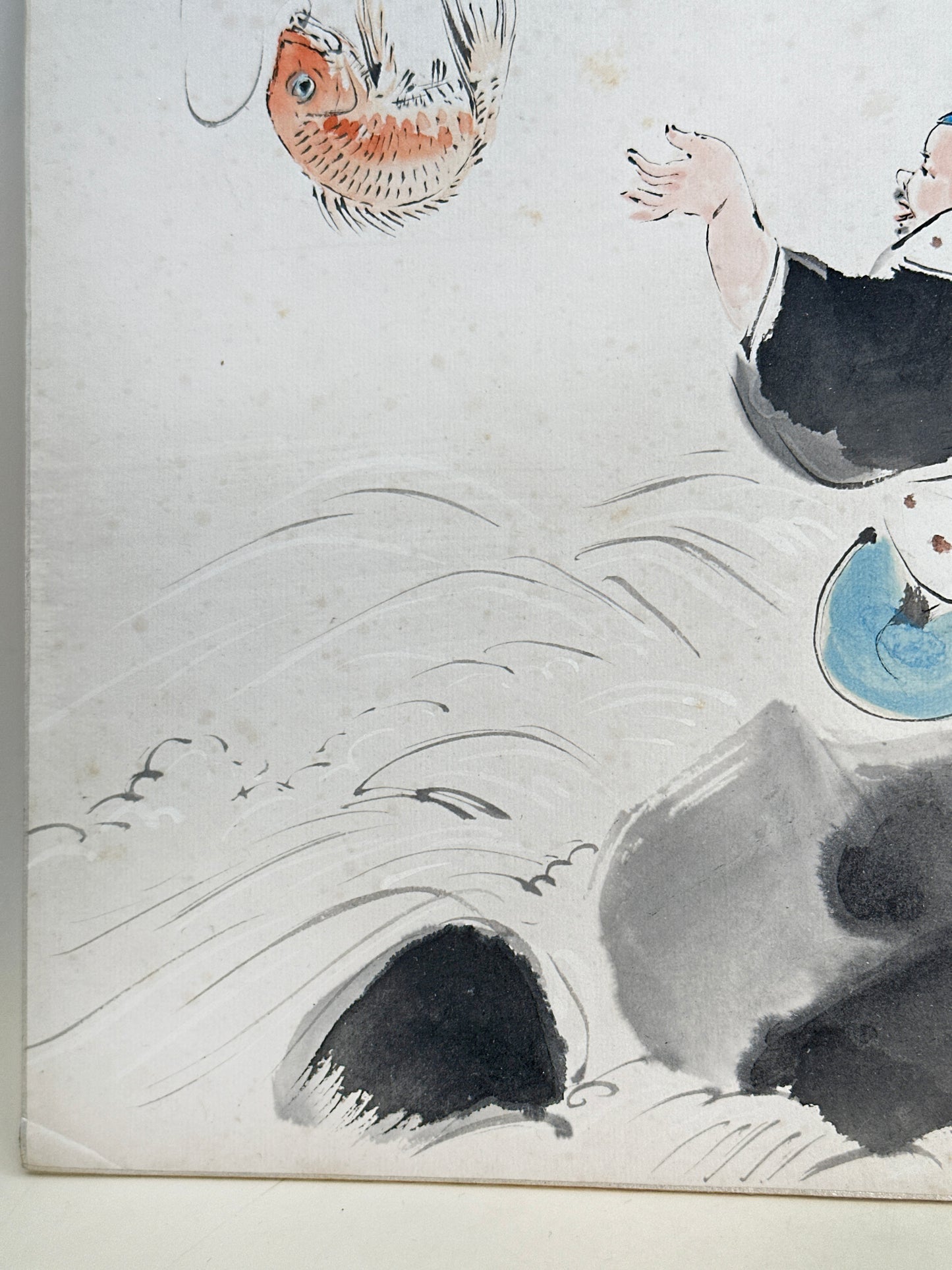SHP254 - Shikishi Peinture à l'encre d'Ebisu 恵比寿