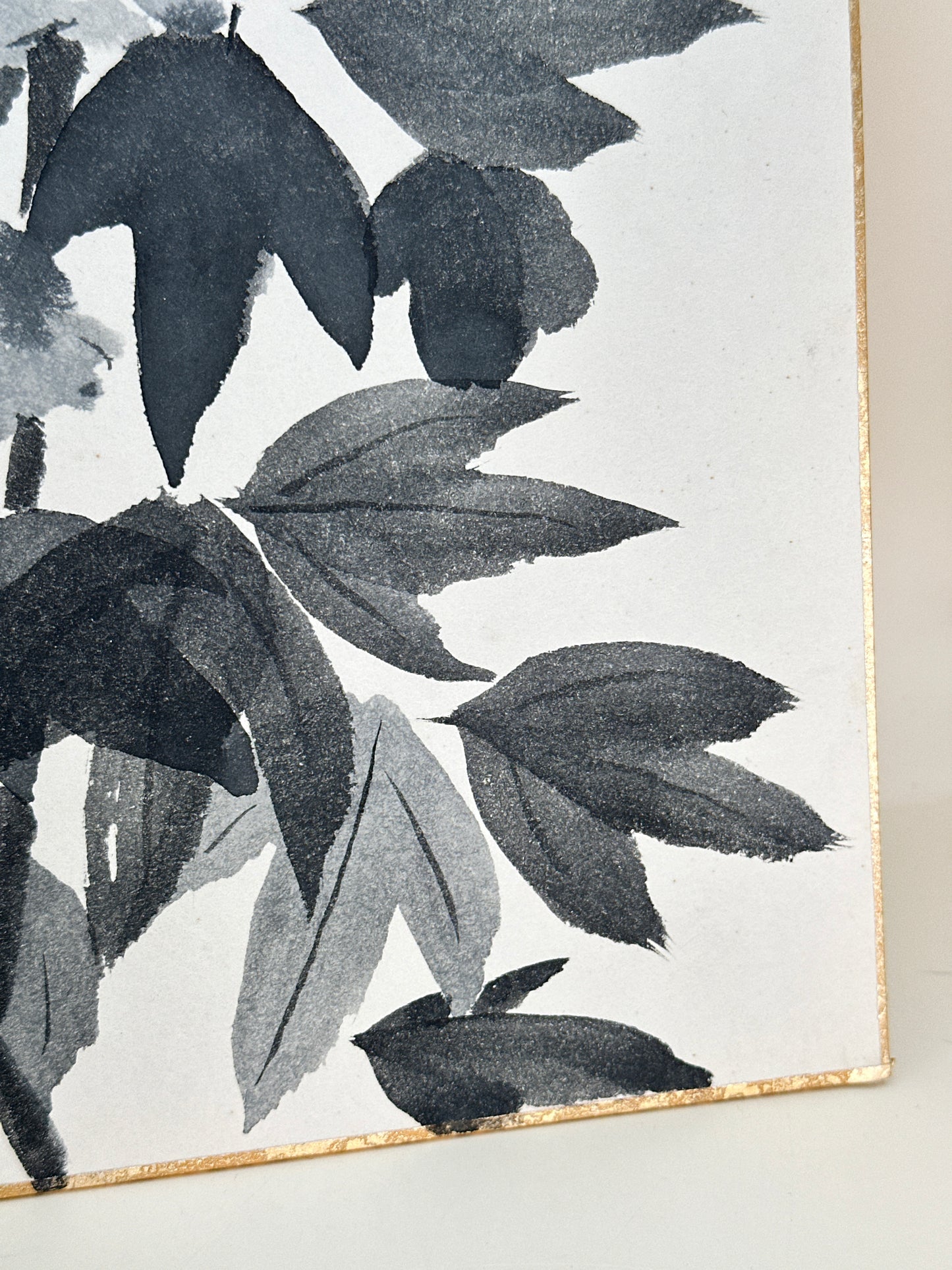 SHP255 - Shikishi Encre représentant une Pivoine 牡丹