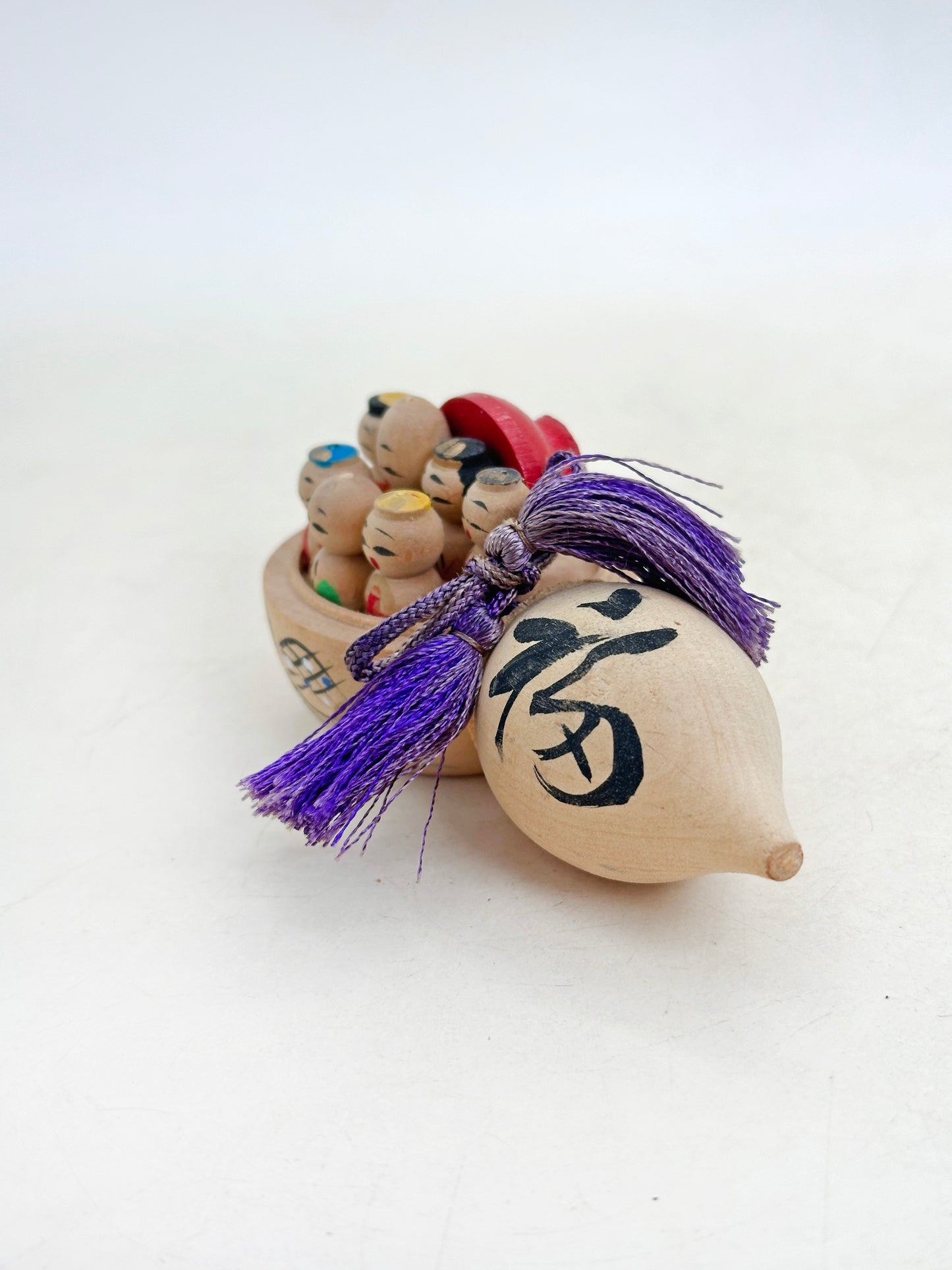 FT480 - Omiyage Kokeshi of 7 lucky gods 七福神