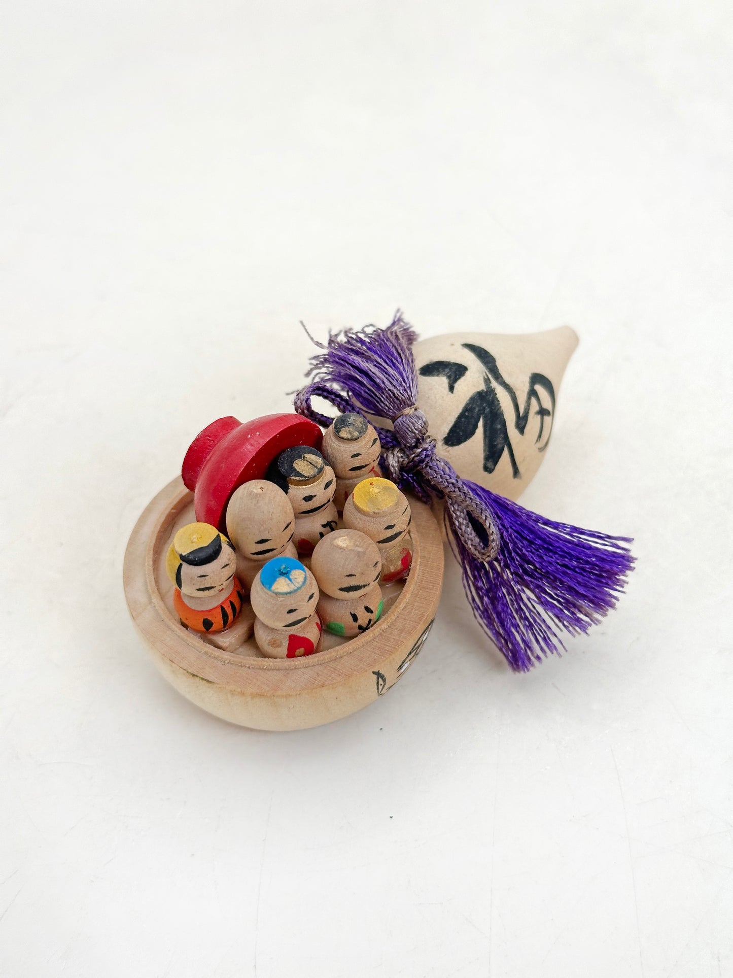FT480 - Omiyage Kokeshi of 7 lucky gods 七福神