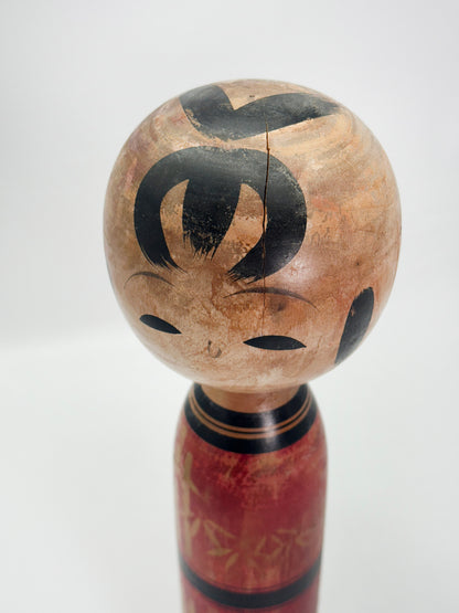 K35042 - Sōsaku Kokeshi by Kawamura Shōji 川村昭治