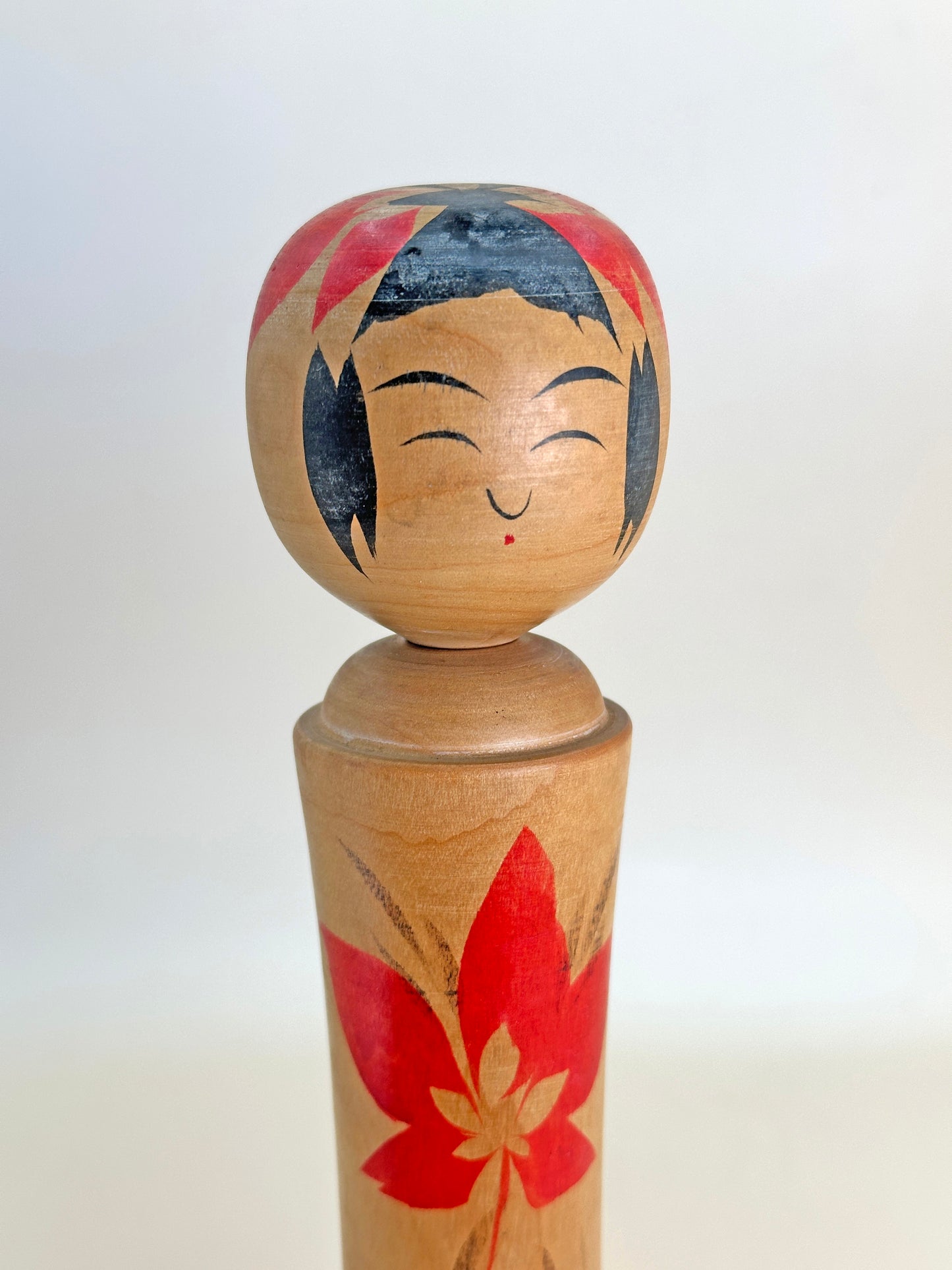 K20095 - Traditional Naruko Kokeshi by Koretaka Kakizawa 柿澤是隆