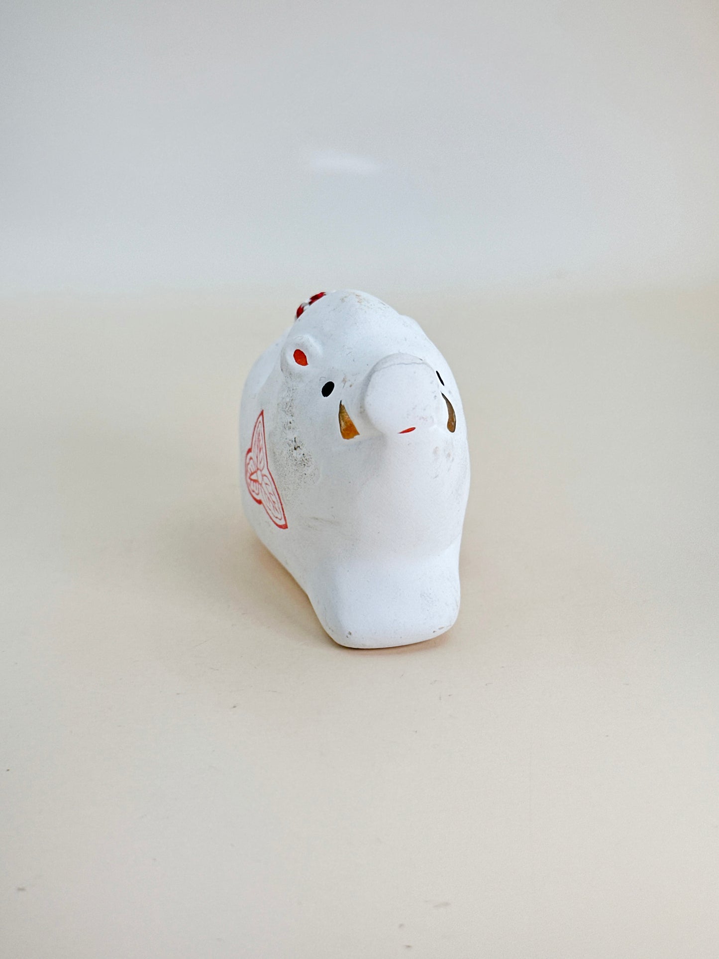 CB088 - Boar Dorei Clay Bell – Nishinomiya Shrine 西宮神社