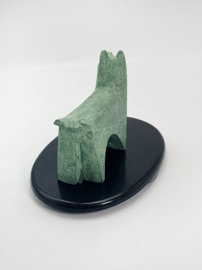 FT635 - Vintage cast iron dog by Sotaro Saegusa 三枝惣太郎