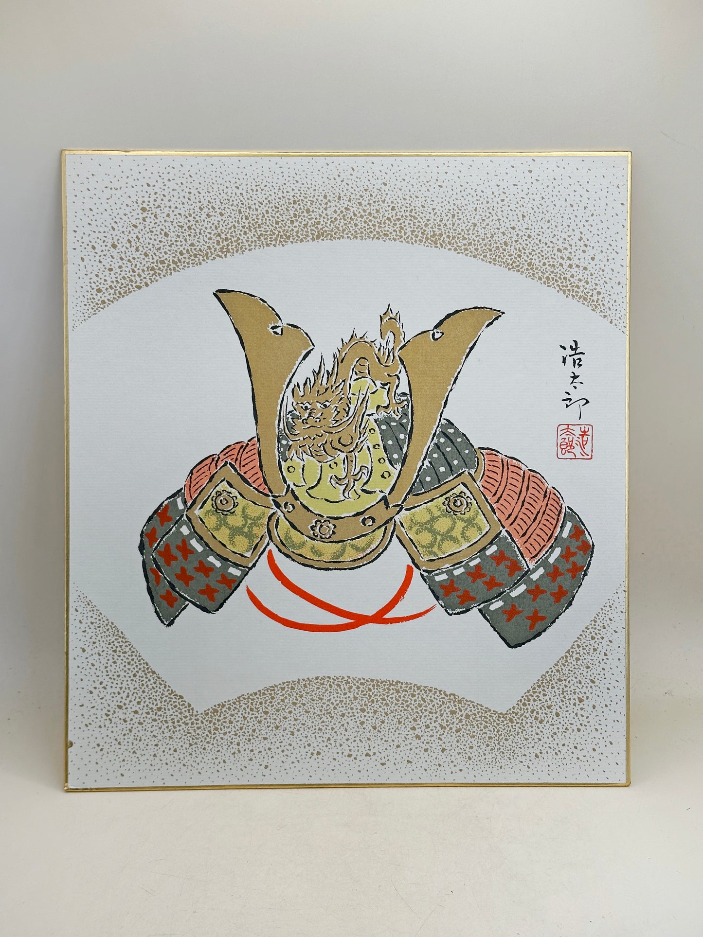 SHP322 - Shikishi print by Yoshioka Kōtarō 吉岡浩太郎