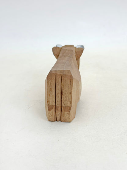 FT485 - Woodcarving cow from Kasuga Taisha 春日大社 1973
