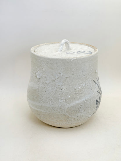 TB312 -  Karatsu-yaki water jar mizusashi 唐津焼