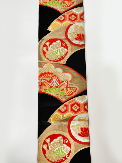 FA19 - Shōchikubai Soie Fukuro Obi 正絹 袋帯