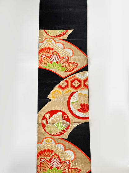 FA19 - Shōchikubai Soie Fukuro Obi 正絹 袋帯
