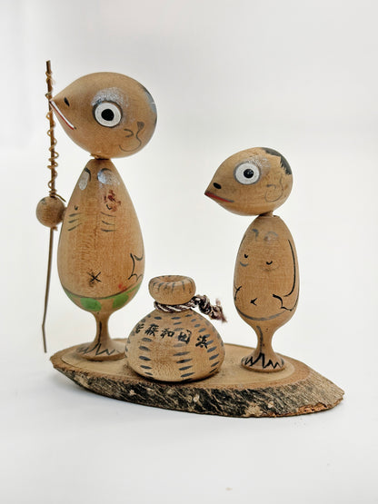 K10193 - Kappa Omiyage Kokeshi of Wakahagi Wadahama 若萩