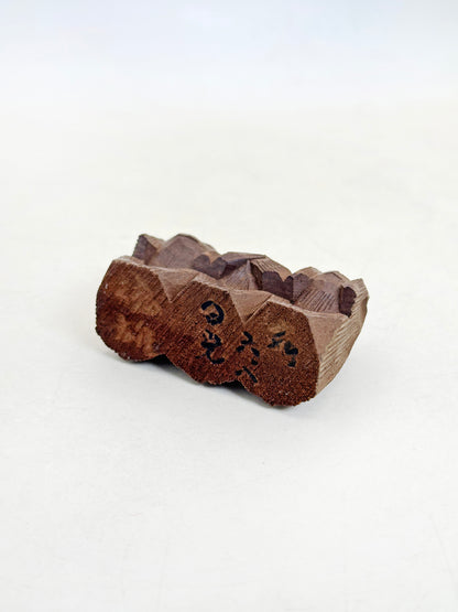 FT491 - The three wise monkeys Nikkō folk craft 三猿