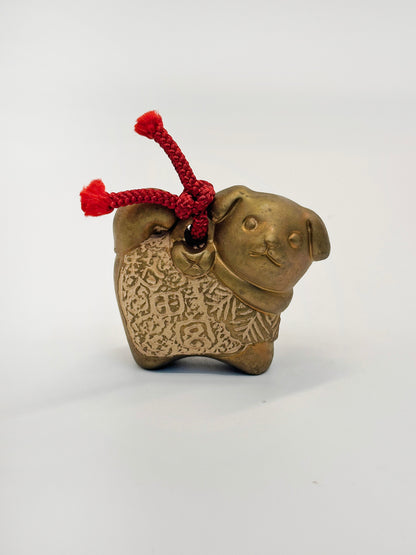 CB204 - Dog Clay Bell Dorei from Atsuta Jingū 熱田神宮