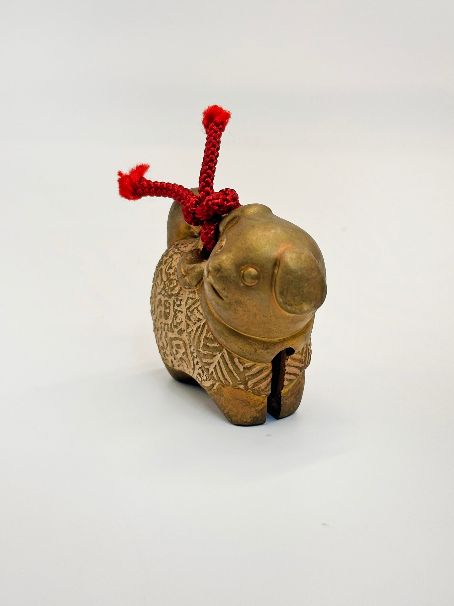 CB204 - Dog Clay Bell Dorei from Atsuta Jingū 熱田神宮