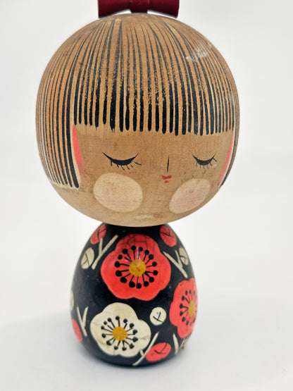 K15124 - Sosaku Kokeshi par Yajima Suiho 矢島翠峰