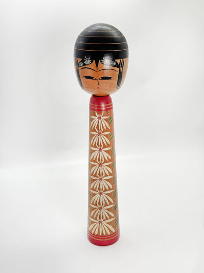 K35012 - Sosaku Kokeshi by Jiryu Kobo 自流工房