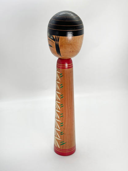 K35012 - Sosaku Kokeshi by Jiryu Kobo 自流工房