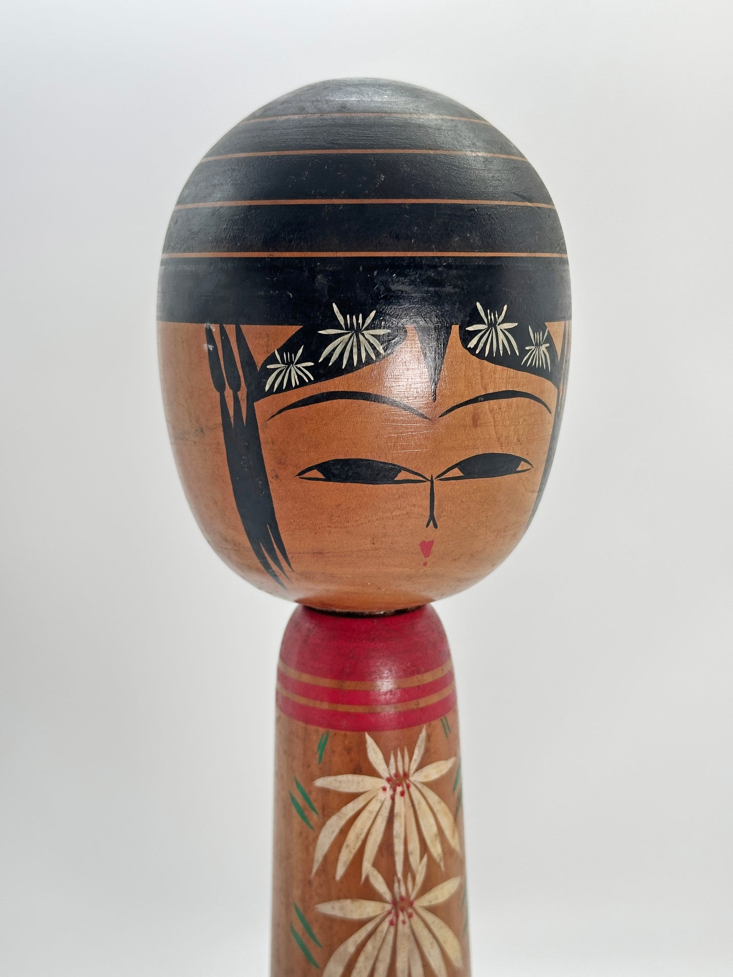 K35012 - Sosaku Kokeshi by Jiryu Kobo 自流工房
