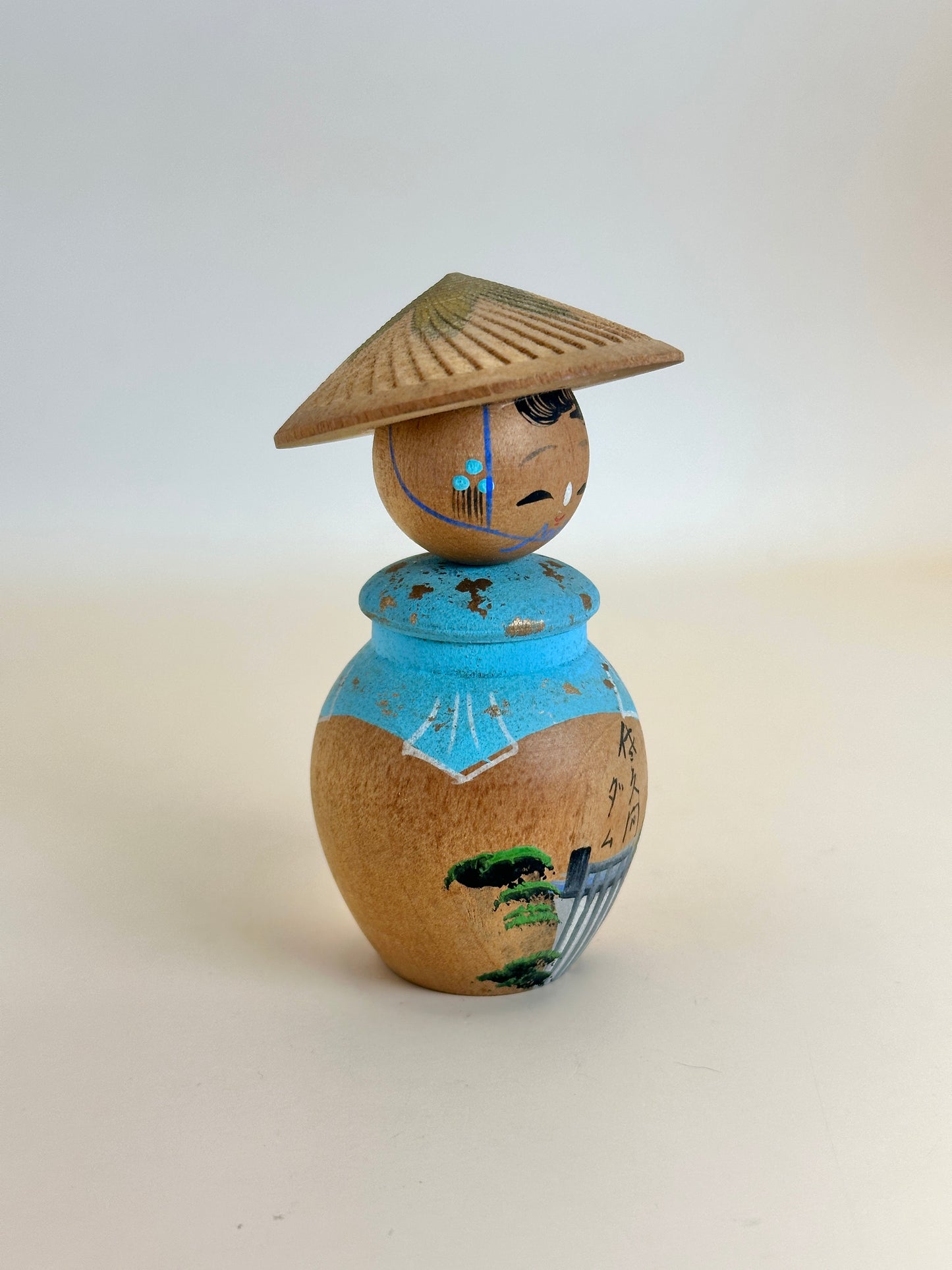 K10140 - Omiyage Kokeshi du barrage de Sakuma 佐久間ダム