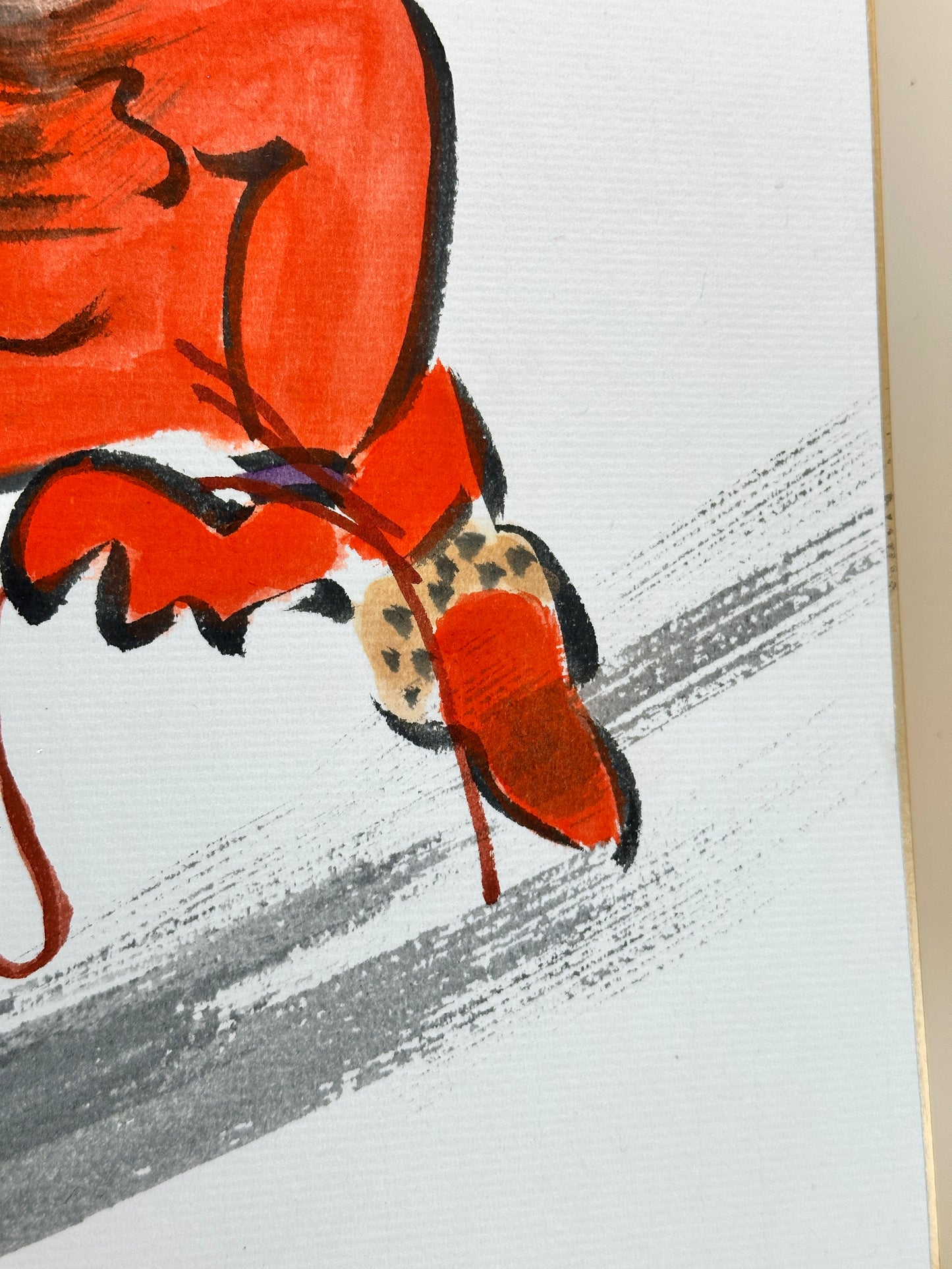 SHP171 - Shikishi Thunder God and Hanging Drums 雷公の太鼓釣