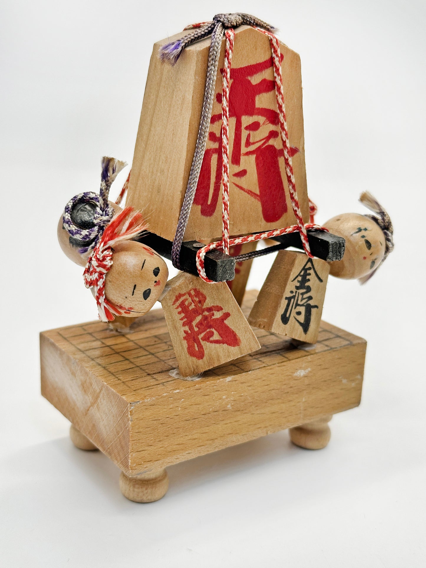 K10195 - Poupée kokeshi d'échecs Shogi Omikoshi 将棋おみこし