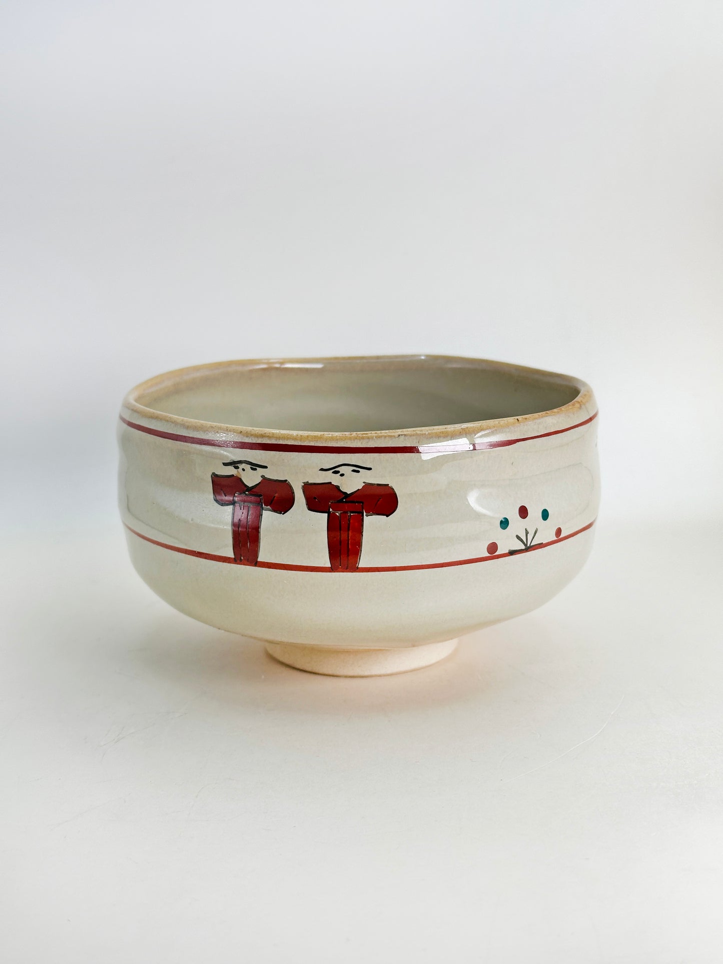 TC77 - Bol à matcha Chawan Akahada-yaki 赤膚焼