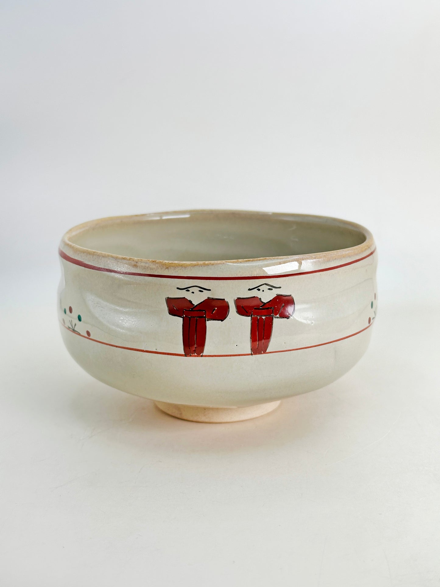 TC77 - Bol à matcha Chawan Akahada-yaki 赤膚焼